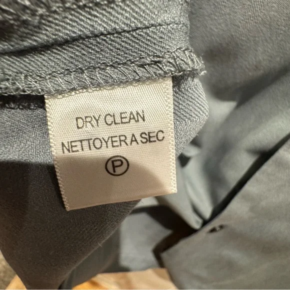 Tommy Bahama Original Fit Men's XL Silk Short Sleeve Button Down Shirt Grey - Picture 6 of 7